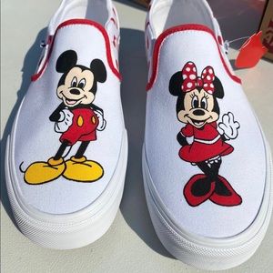 Custom painted Vans